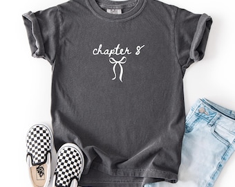 8th Birthday Girl Shirt, Chapter 8 Tee, Kids Birthday T-Shirt
