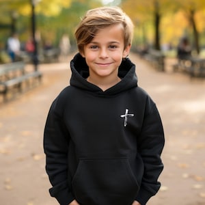 Christian Youth hoodie, Christian kids shirt, Gift for Christian Kids, Bible Verse Hoodie Child of God Hoodie, Cross Hoodie for kids youth