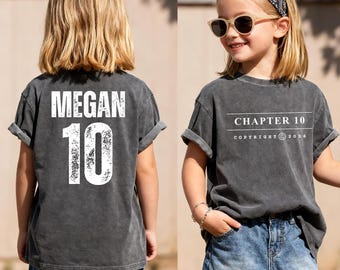 10th Birthday Girl Tee, 10 Years Old Birthday, Ten Birthday Shirt, 10th Birthday Gift girls, Gift For Girl, Turning 10 gifts Double Digit.