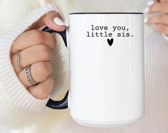 Sister gift from sister, sister birthday Mug, Little sister, little sister gifts, sister gifts for birthday, gift for sister Mug Birthday