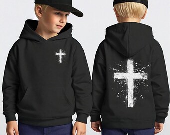 Christian Youth Hoodie/T-shirt, Christian kids shirt, Gift for Christian Kids, Bible Verse Hoodie Child of God Hoodie, Cross Hoodie Kids