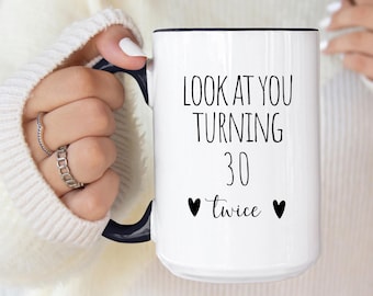 60th Birthday Mug, Cheers to 60 Years!