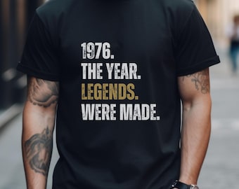 50th birthday for men gift, 50th birthday for men, Vintage 1976 Sweatshirt , Custom 50 Years Old for Husband, 50th birthday gift for him