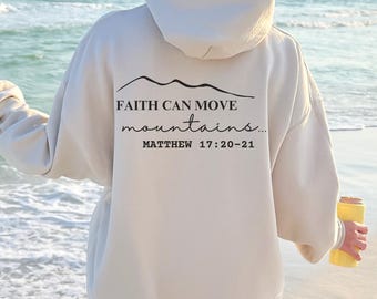 Christian hoodies for women, Bible Verse Sweater, Christianity Religious Sweatshirt Gift, Christian Merch For He, Christian Christmas Gift