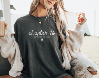 16th birthday shirt, 16th birthday shirt for girls, chapter 16th shirt, 16th birthday for Daughter from mom, 16th birthday Tee gift for her