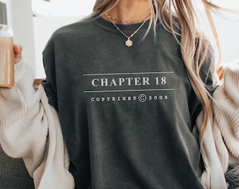 18th birthday shirt, 18th birthday shirt for girls, chapter 18th shirt, 18h birthday for Daughter from mom, 18th birthday Tee gift for her