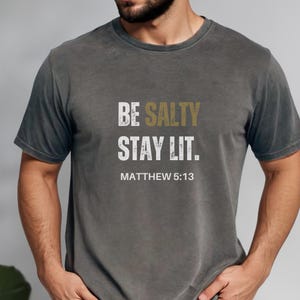 Christian Shirt for Men, Bible Verse Shirt, Trendy Christian Tee, Simple Christian T-Shirt, Religious Gift for him, Men Christian Tshirts
