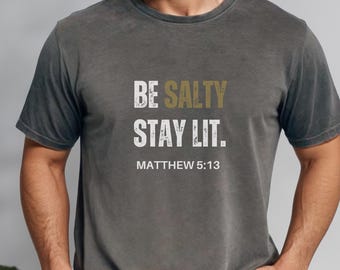 Christian Shirt for Men, Bible Verse Shirt, Trendy Christian Tee, Simple Christian T-Shirt, Religious Gift for him, Men Christian Tshirts