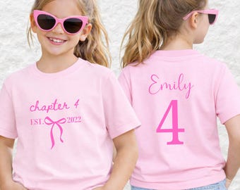 4th birthday shirt girl, 10 Years Old Birthday, Ten Birthday Shirt, 10th Birthday Gift girls, Gift For Girl, Turning 4 gifts Double Digit.