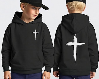 Christian Youth hoodie, Christian kids shirt, Gift for Christian Kids, Bible Verse Hoodie Child of God Hoodie, Cross Hoodie for kids youth