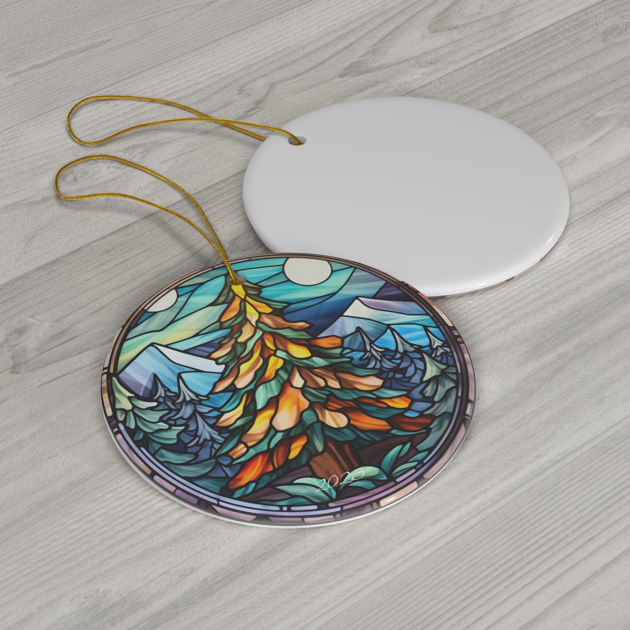 Touber Adorno Cardenal De Navidad, Adorno Navideño, Decoración Navideña, Idea De Regalo De Vacaciones, Recuerdo Familiar, Cerámica Redonda, Intercambio De Regalos, Regalo De Bola, Idea De Regalo