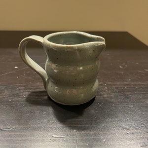 Handmade Mini Ceramic Pitcher, 6 fl oz
