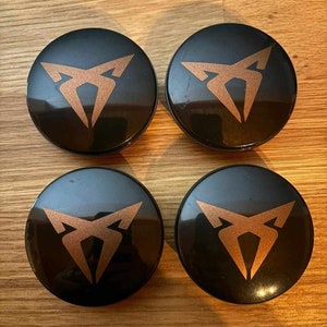 5X CUPRA Logo Stickers diameter 56 58 60 62 64 66 68 mm for copper wheel center cupra Leon Ibiza Ateca rims