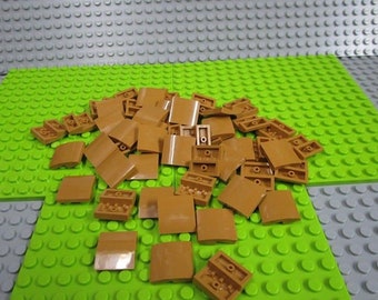 50ct Lego Medium Nougat Slope, Curved 2 x 2 x 2/3