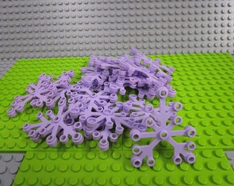 20ct Lego Lavender Plant Leaves 6 x 5