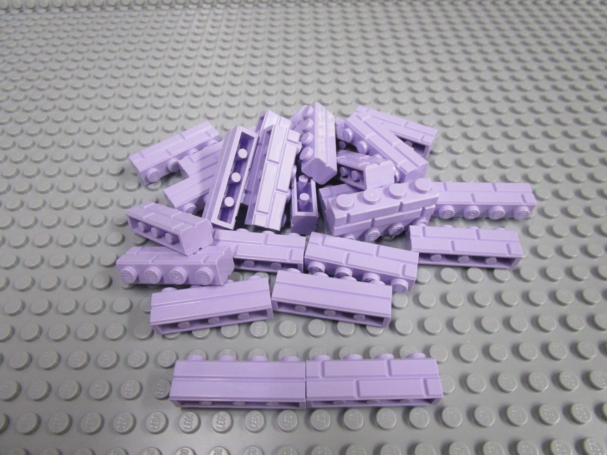 Lego 1 X 4 Lavender Masonry Bricks 25ct - Etsy
