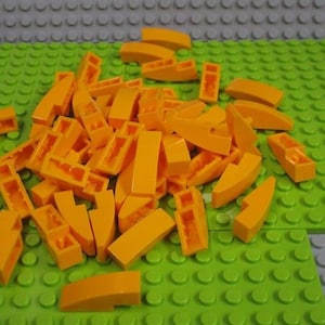Orange Legos Etsy