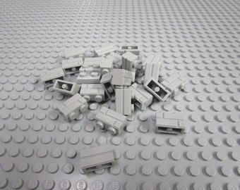Lego 1 x 2 Light Bluish Gray Masonry Bricks 25ct