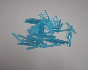 Lego Trans Light Blue Light Sabers 50ct
