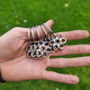 Tig welded keyring