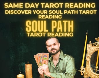 Seelenweg Tarot Legung Lesung, was versucht das Leben dir zu sagen? Psychische Lesung Seelenweg-Tarot-Lesung, Tarot-Lesung am selben Tag