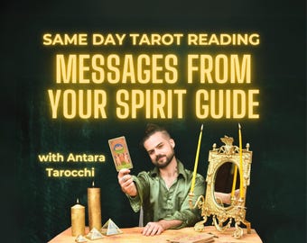 Berichten van je spirituele gidsen Paranormaal lezen op dezelfde dag Tarotlezen Communiceren met je gidsen Intuïtief lezen