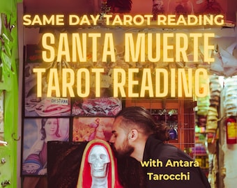Santa Muerte Tarot Reading Ancestor Psychic Reading Santa Muerte Tarot Reading Guidance From Holy Mother Of Death Santa Muerte Divination