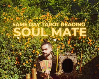 Psychic Soulmate Tarot Reading Love Tarot Reading Romance Psychic Reading, Same Day Tarot Reading, Psychic Reading
