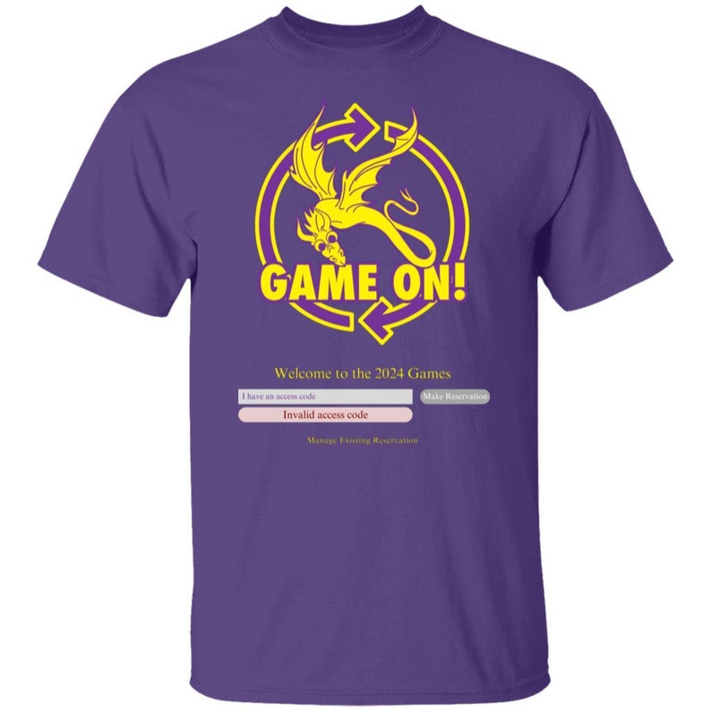 Game on 2024 Tshirt Dragoncon Marquis Etsy
