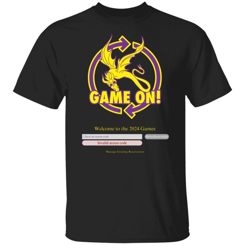 Game on 2024 Tshirt Dragoncon Marquis Etsy