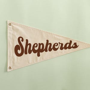 Personalized Pennant, Custom Name Pennant Flag Wall Decor Kids Room Art Felt Sign Banner, Boho Style Personalized Felt, Nursery Art