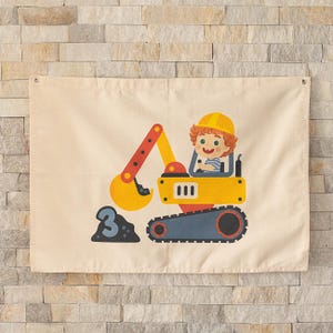 Personalized Happy Birthday Banner Name Flag Custom Birthday Canvas Print Custom Birthday Sign Flag Happy Birthday Welcome Sign