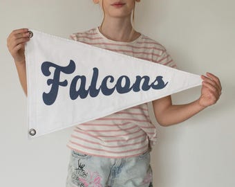 Benutzerdefinierte Sport Team Wimpel, Kinderzimmer Wanddekoration