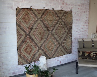 Gobeläng, handvävd etnisk väggbonad, bohemisk väggmatta / WH-813 / 142 x 184 cm / 56x72 tum