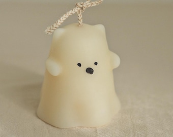 Cute Scared Ghost Candle | Halloween Candle | Ghost Candle