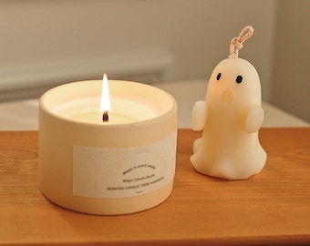 Scary Ghost Candle | Halloween Candle | Ghost Candle