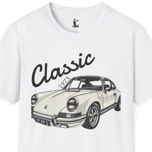 Porsche Lover T-Shirt, Porsche Enthusiast Tee, Vintage Car Shirt, Car Fan Top, Car Enthusiast Gift, Softstyle Tee