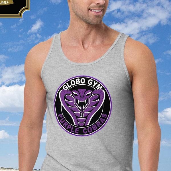 Globo Gym Purple Cobras, Average Joe's shirt, classic movie tshirt, Men's Tank Top