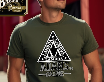 Koszulka Tri Lambda Adams College, Zemsta frajerów, Klasyczna koszulka filmowa, Klasyczna koszulka unisex