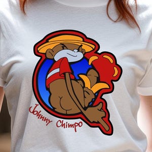 90s Chimp Tshirt - Etsy