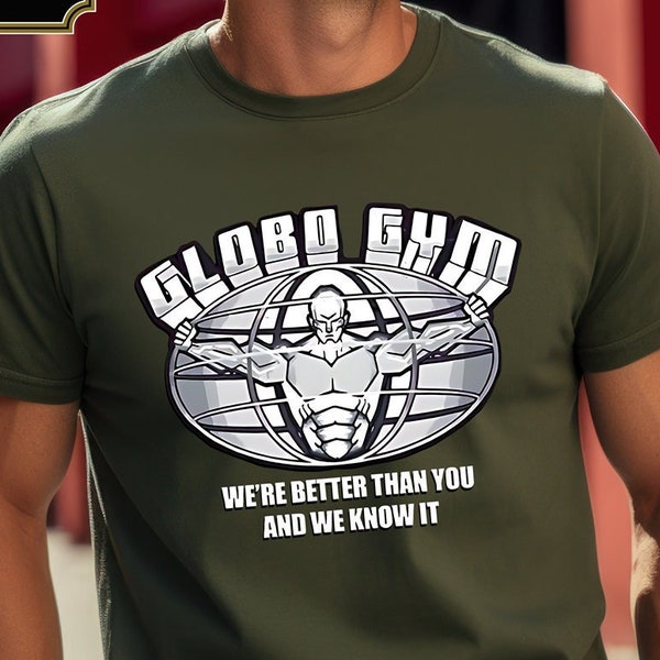 Globo Gym Shirt Etsy