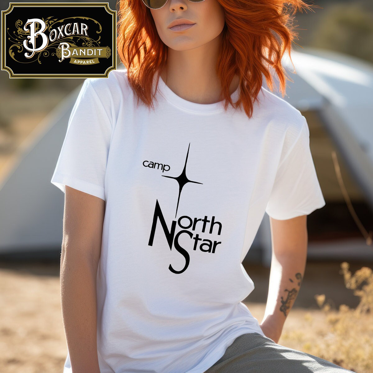 Tシャツ・カットソー GOLDEN  DELUXE BRAND Cotton t-shirt with star print Cotton t-shirt with star print GOLDEN GOOSE DELUXE BRAND
