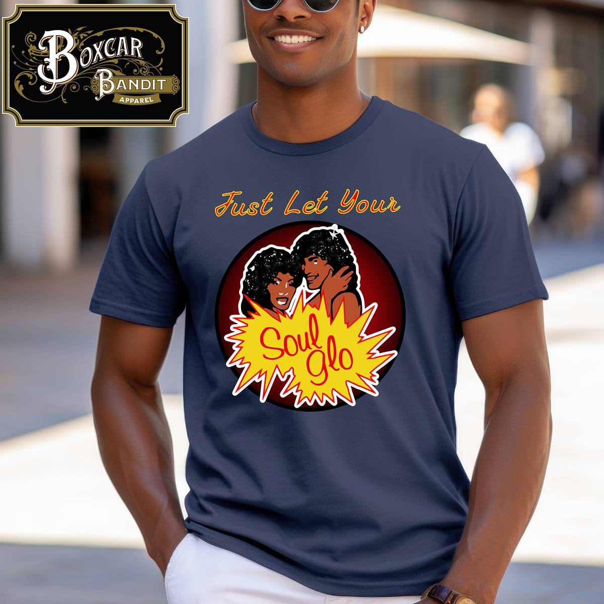 Soul Glo - Just Let Your Soul Glo T-Shirt Soul Glo - Just Let Your Soul Glo T-Shirt