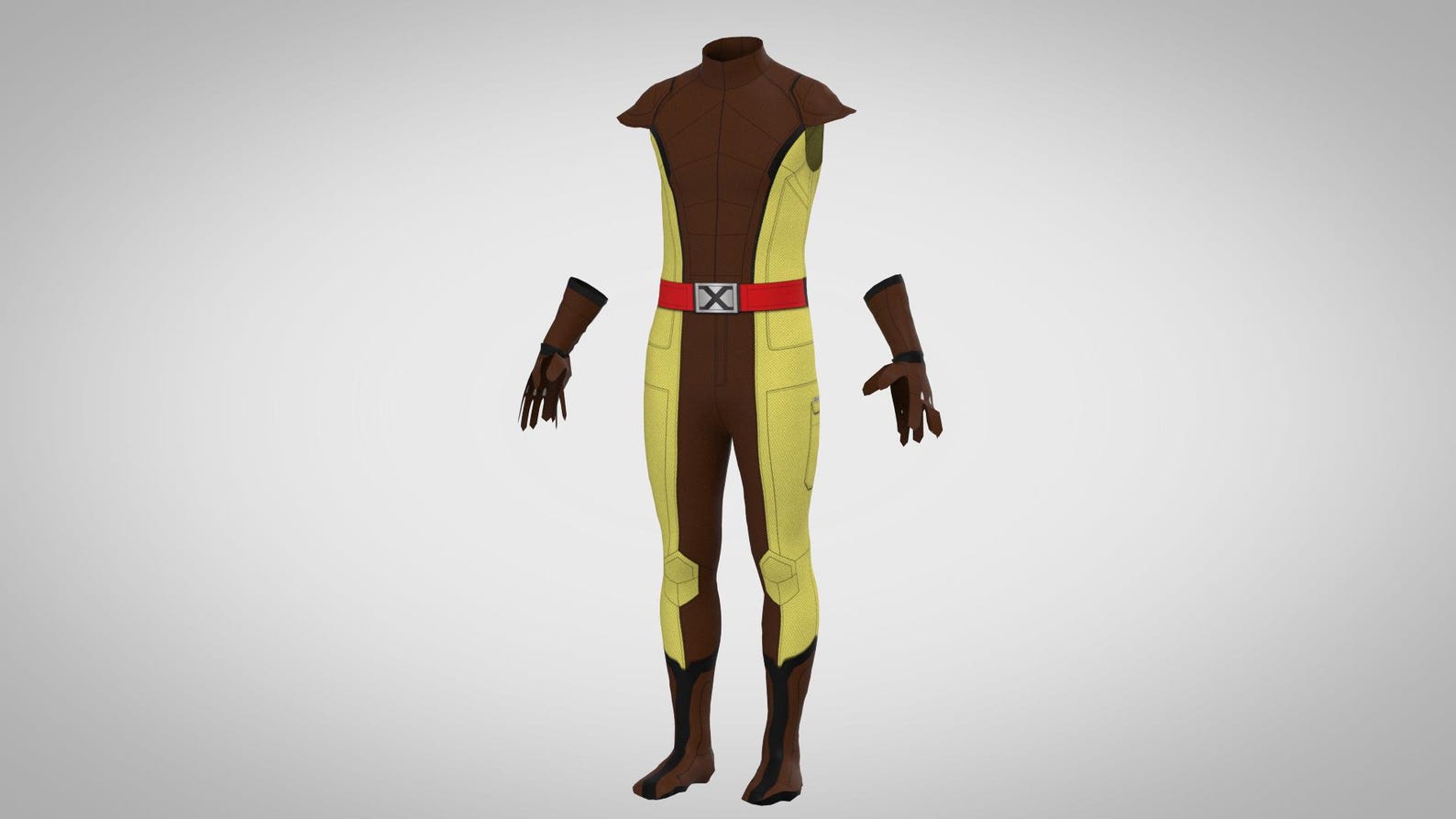 Deadpool & Wolverine Brown Suit Wolverine Dyesub PDF Pattern Etsy