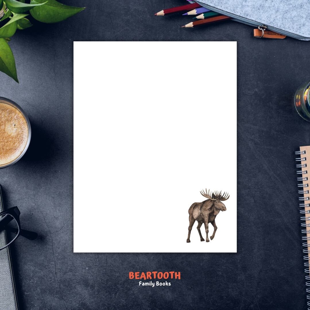 30 Printable Watercolor Stationary Pages Nature Watercolor - Etsy