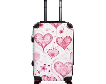 Romantic Hearts Suitcase