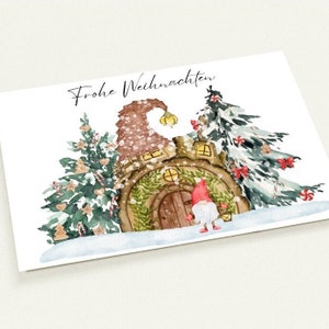 Carte postale Gnome - Lot de 10 cartes postales (recto-verso, sans enveloppes)
