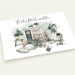 Cartolina Cosy Winter - Set di 10 cartoline (2 facciate, senza buste)