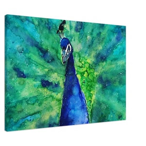 Peacock - Canvas