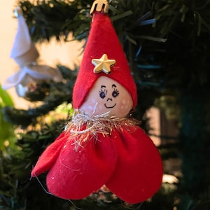 Christmas gnome, Christmas decoration, Christmas tree decoration, Christmas tree bauble, Christmas tree decoration